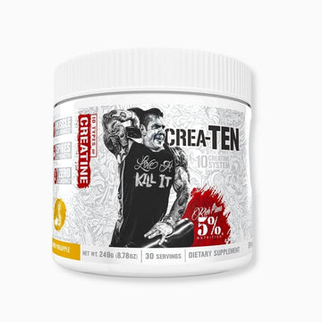 Rich Piana 5% Nutrition Crea TEN 10 types of creatine | Megapump